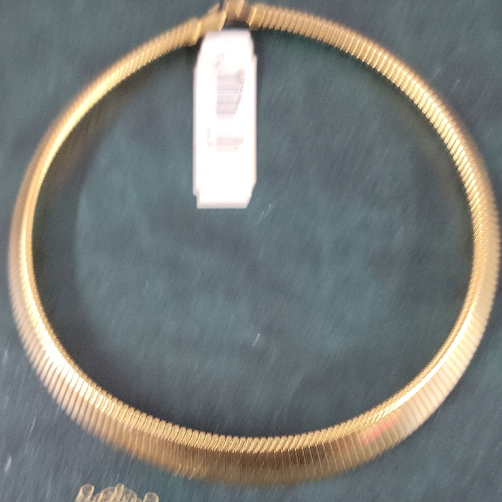 Elegant Gold Choker Necklace